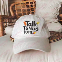 Talk Turkey To Me Thanksgiving Quote Embroidery File