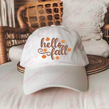 Hello Fall Embroidery Machine File