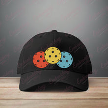 Vintage Pickleball Embroidery Design
