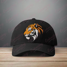 Tiger Head Embroidery Design