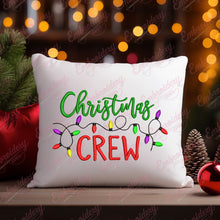 Christmas Crew Lights Embroidery Design
