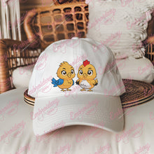 Two Cute Chickens Machine Embroidery Design