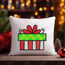 Christmas Gift Box Machine Embroidery Design