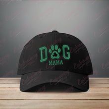 Dog Mama Text Embroidery Design