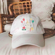 Cute Cats Birthday Party Embroidery Design