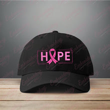 Hope Breast Cancer Awareness Embroidery Design