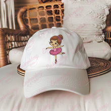 Beautiful Ballerina Dancing Embroidery Design