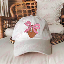 Bow American Football Embroidery Design
