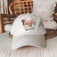 Grateful Thankful And Blessed Embroidery Design