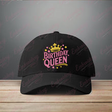 Birthday Queen Embroidery Design For Women Ladies