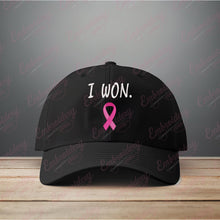 I Won Breast Cancer Survivor Embroidery Design