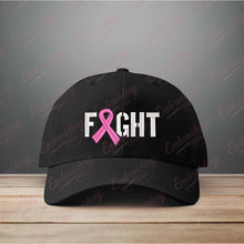 Fight Breast Cancer Awareness Embroidery Design