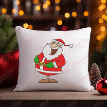 Laughs Santa Claus Christmas Embroidery Design