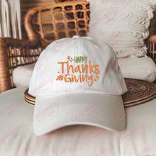 Happy Thanksgiving Embroidery Pattern