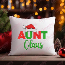 Christmas Aunt Claus Embroidery Design