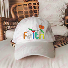 Faith Text Machine Embroidery Design