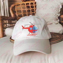 Toy Helicopter Embroidery Design
