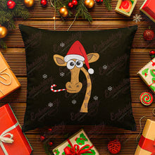 Christmas Giraffe Fun Embroidery Design