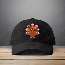 Thanksgiving Turkey Football Machine Embroidery Design