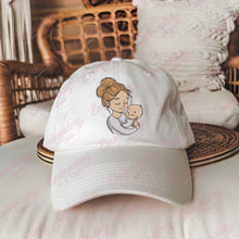 Mother and Baby Embroidery Design