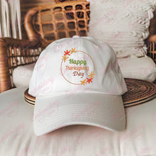 Thanksgiving Day Holiday Embroidery Pattern