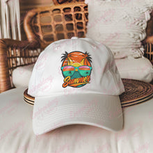 Summer Sunset Shades Embroidery Design