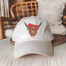 Highland Cow Head Embroidery Design