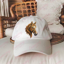 Elegant Horse Head Embroidery Design