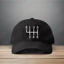 Gear Shifter Embroidery Design