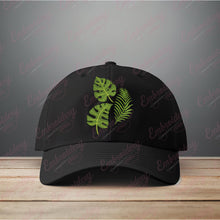 Tropical Leaves Embroidery Design