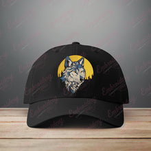 Wolf Face Embroidery Design