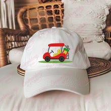 Golf Cart Embroidery Design