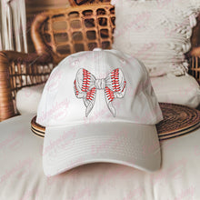 Baseball Bow Tie Embroidery Design