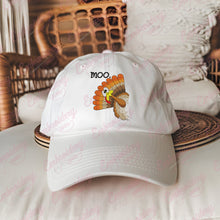 Turkey Moo Funny Thanksgiving Embroidery Design