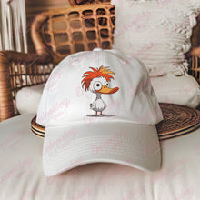Cartoon Duck With Big Eyes Embroidery Design