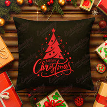 Red Christmas Tree Embroidery Design