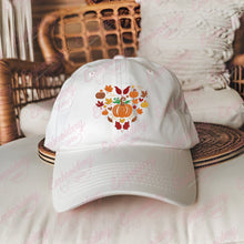 Fall Heart Embroidery Design For Thanksgiving
