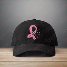 Feather Pink Ribbon Breast Cancer Embroidery Design