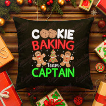 Christmas Cookie Baking Team Captain Embroidery Design