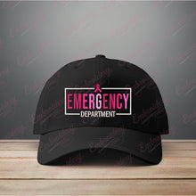 Emergency Room Nurse Breast Cancer Embroidery Design