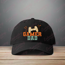 Gamer Dad Embroidery Design