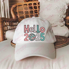 Hello 2025 Embroidery Design