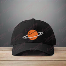 Basketball With Saturn Rings Embroidery Design