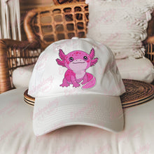 Cute Axolotl Embroidery Design