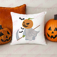 Halloween Pampkin Ghost Embroidery Design