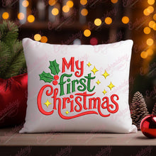 First Christmas Celebration Embroidery Design