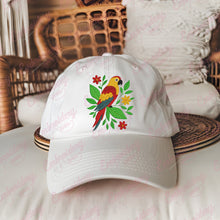 Colorful Parrot Embroidery Design