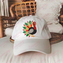 Floral Turkey Bird Embroidery Design