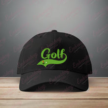 Golf Machine Embroidery Design