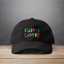 Happy Camper Embroidery Design